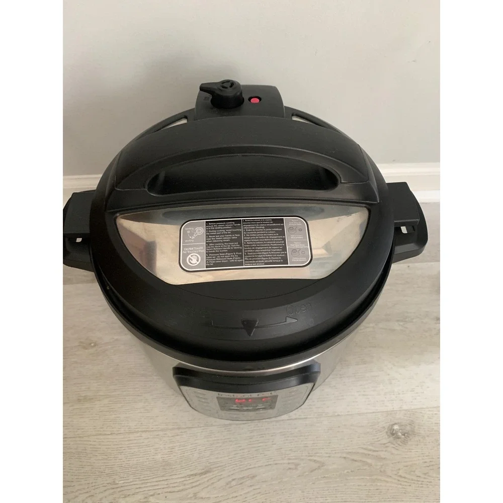 Instant Pot Duo 7-in-1 Electric Pressure Cooker Stainless Steel 6 Quart Silver